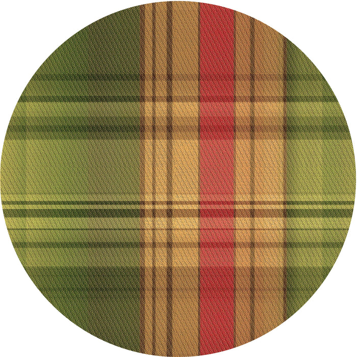 Square Machine Washable Transitional Saddle Brown Rug in a Living Room, wshpat3183brn