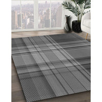 Patterned Gray Rug, pat3183gry