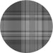 Square Patterned Gray Rug, pat3183gry