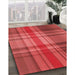 Machine Washable Transitional Orange Rug in a Family Room, wshpat3183rd