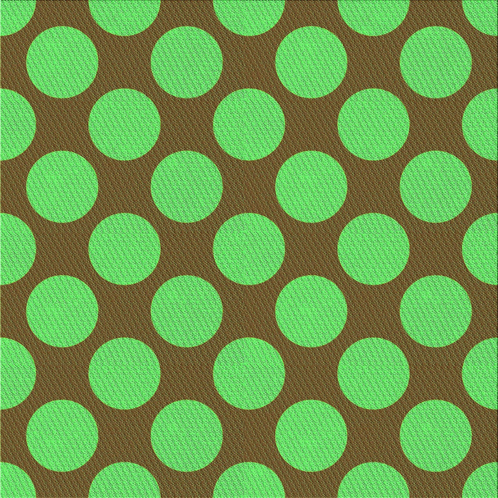 Round Patterned Oak Brown Rug, pat3184grn