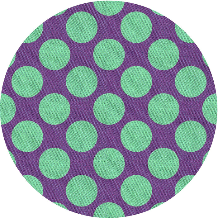 Square Machine Washable Transitional Purple Violet Purple Rug in a Living Room, wshpat3184lblu