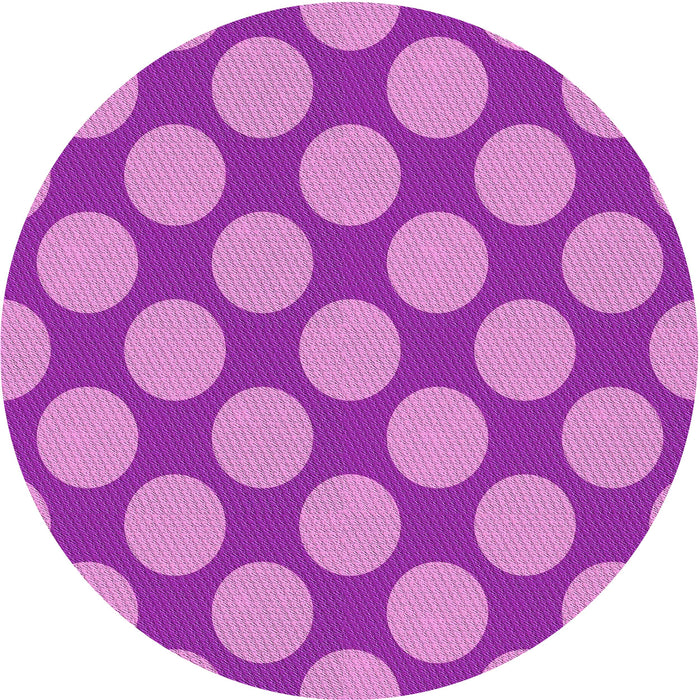 Square Machine Washable Transitional Violet Purple Rug in a Living Room, wshpat3184pur