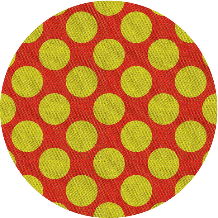 Square Machine Washable Transitional Neon Red Rug in a Living Room, wshpat3184yw