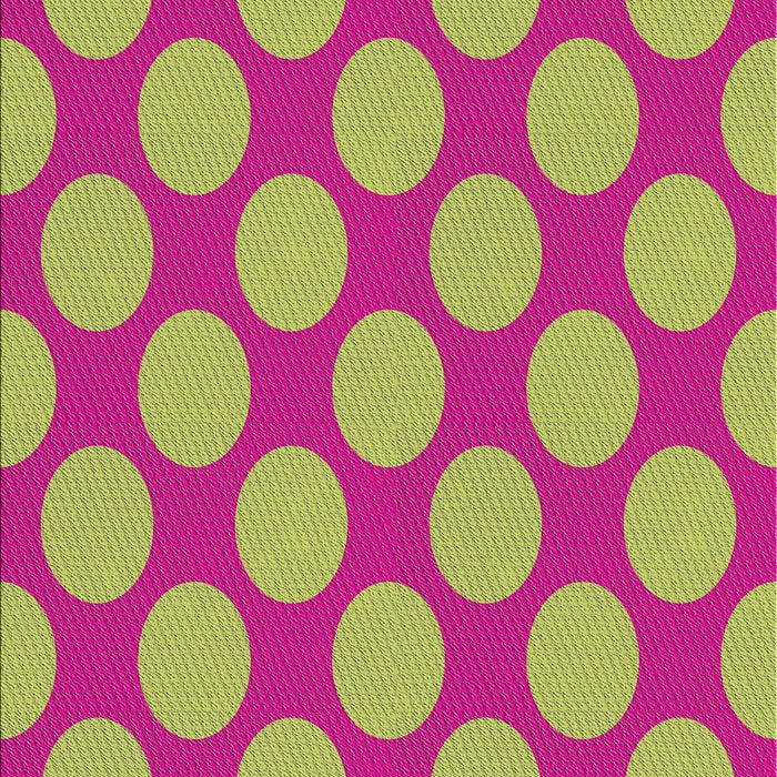 Patterned Deep Pink Modern Rug, pat3184