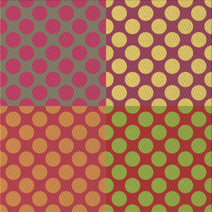 Round Patterned Crimson Red Rug, pat3185brn