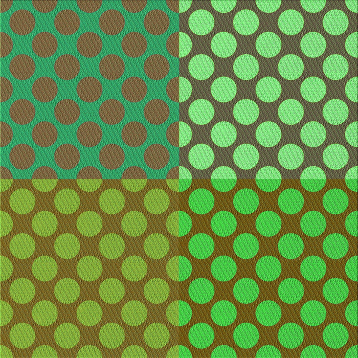 Round Patterned Oak Brown Rug, pat3185grn