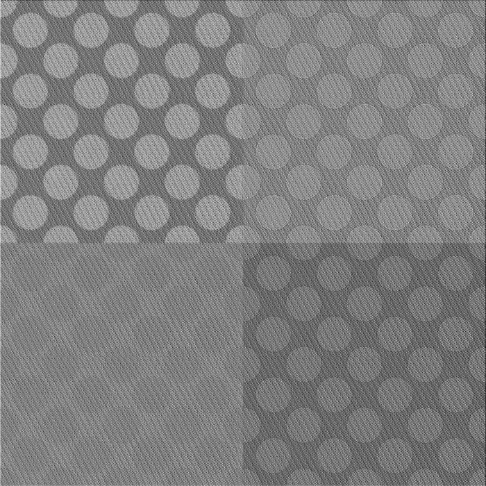 Round Machine Washable Transitional Gray Rug, wshpat3185gry