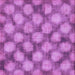Round Patterned Orchid Purple Rug, pat3186pur