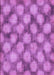 Machine Washable Transitional Orchid Purple Rug, wshpat3186pur