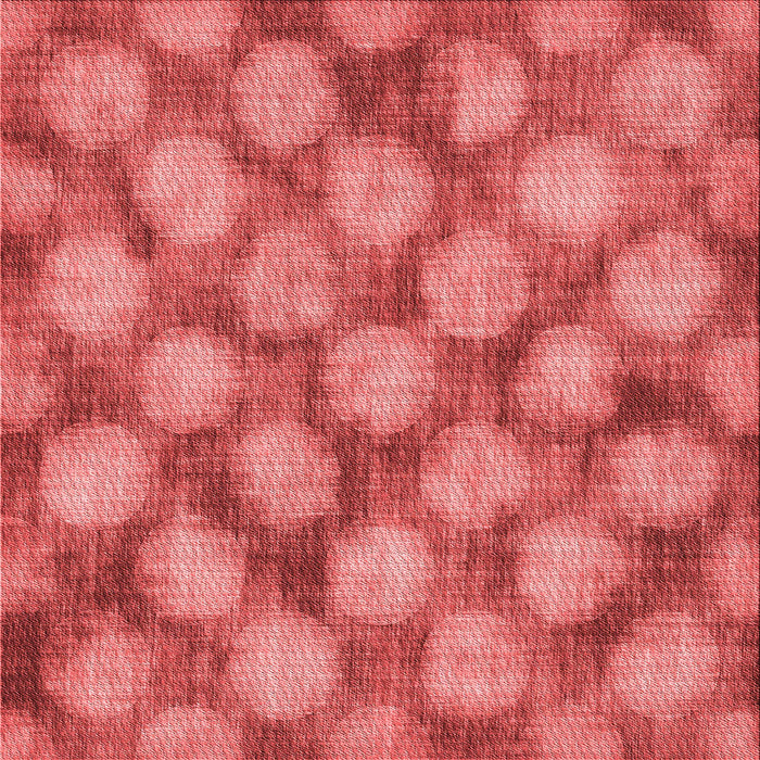 Round Patterned Red Rug, pat3186rd