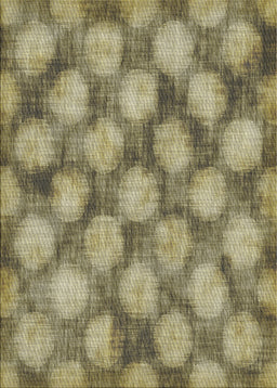 Patterned Antique Bronze Green Novelty Rug, pat3186