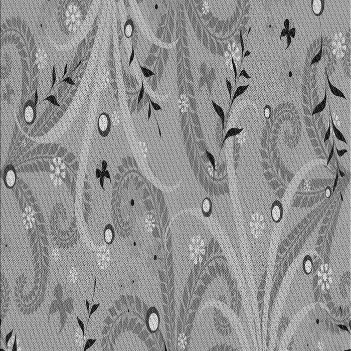 Patterned Cloud Gray Rug, pat3187gry