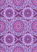 Patterned Dark Orchid Purple Rug, pat3189pur
