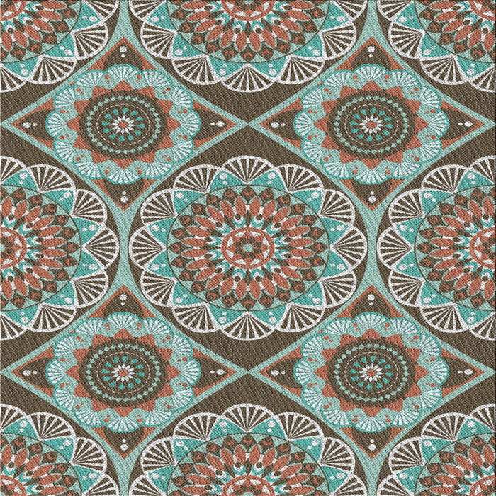 Sideview of Machine Washable Transitional Sepia Brown Rug, wshpat3189