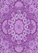 Patterned Violet Purple Rug, pat3190pur