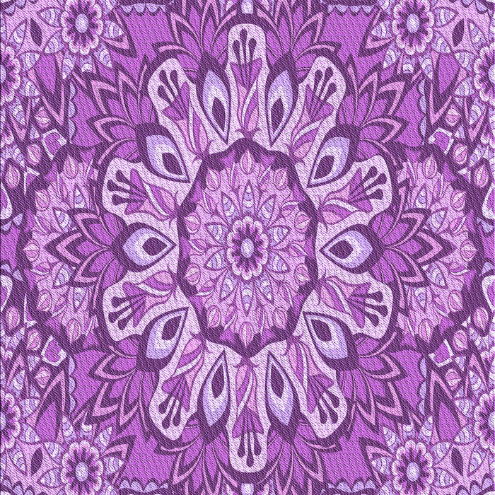 Patterned Violet Purple Rug, pat3190pur