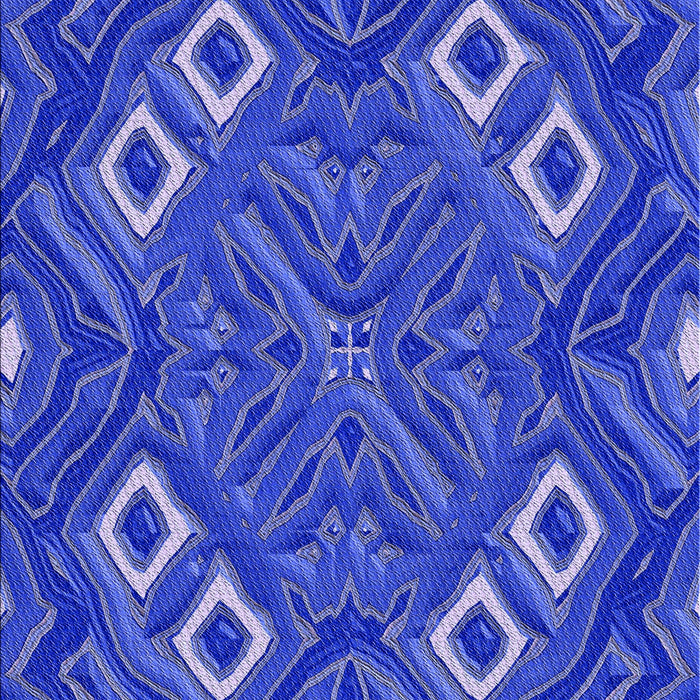 Patterned Light Slate Blue Rug, pat3191blu