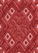 Machine Washable Transitional Red Rug, wshpat3191rd