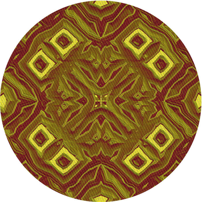 Square Machine Washable Transitional Tomato Red Rug in a Living Room, wshpat3191yw