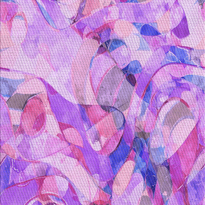 Machine Washable Transitional Violet Purple Rug, wshpat3192pur