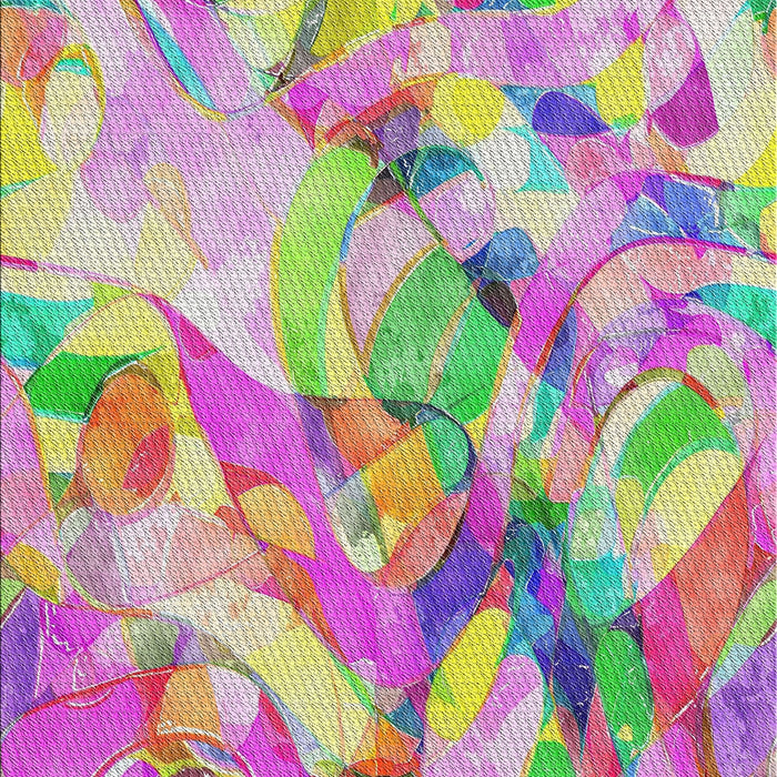 Patterned Sage Green Modern Rug, pat3192