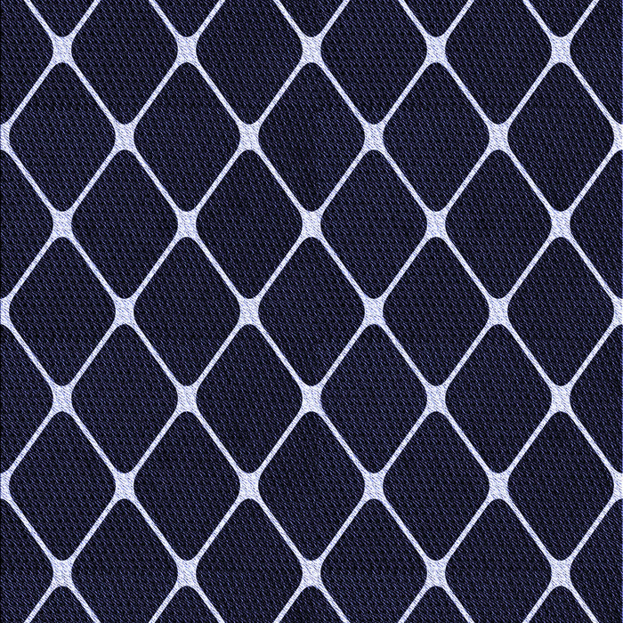 Patterned Black Rug, pat3193blu