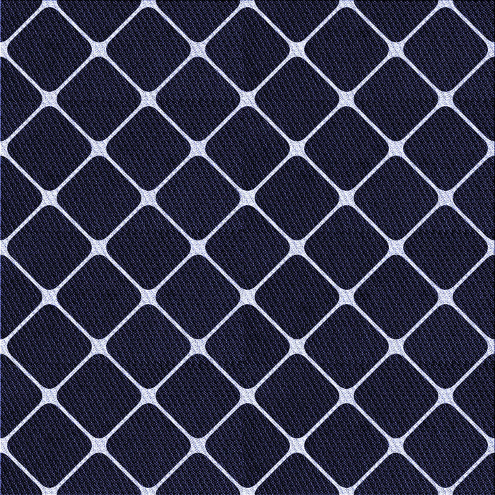 Round Patterned Black Rug, pat3193blu