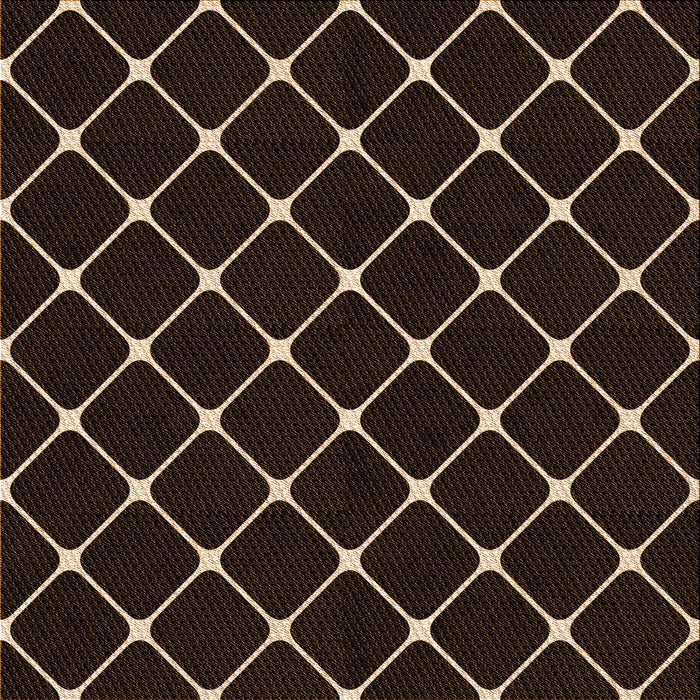 Round Patterned Red Brown Rug, pat3193org