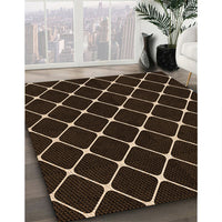 Patterned Red Brown Rug, pat3193org