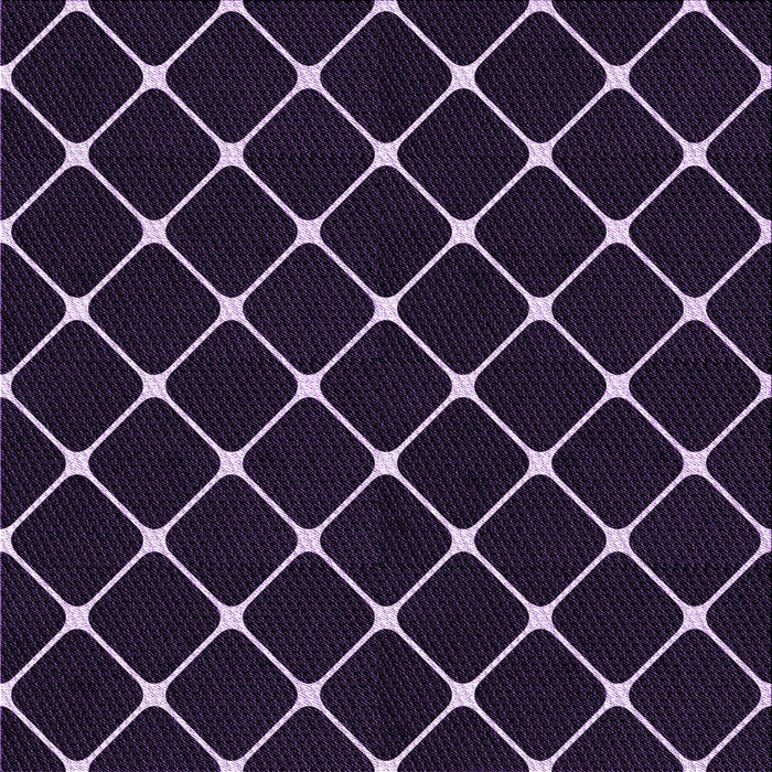 Round Patterned Midnight Gray Rug, pat3193pur