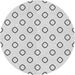 Square Patterned Platinum Gray Rug, pat3194gry