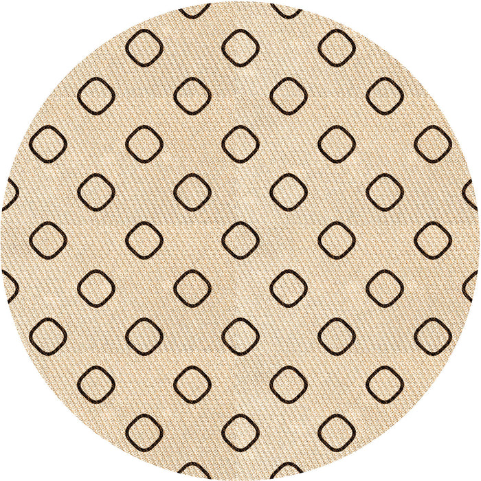 Square Machine Washable Transitional Peru Brown Rug in a Living Room, wshpat3194org