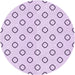 Square Patterned Orchid Purple Rug, pat3194pur