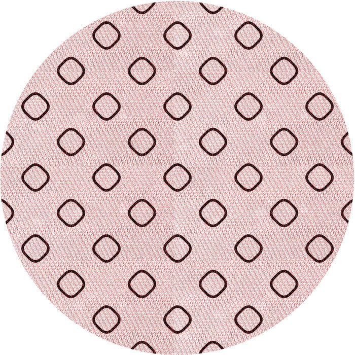 Square Machine Washable Transitional Pink Rug in a Living Room, wshpat3194rd