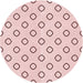 Square Machine Washable Transitional Pink Rug in a Living Room, wshpat3194rd