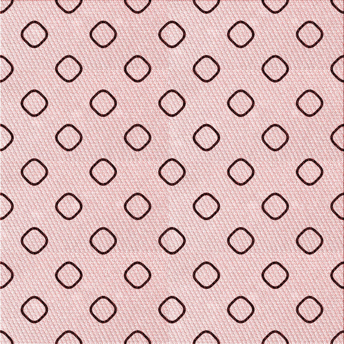 Round Machine Washable Transitional Pink Rug, wshpat3194rd