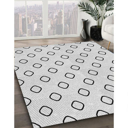 Patterned Off-White Novelty Rug in Family Room, pat3194