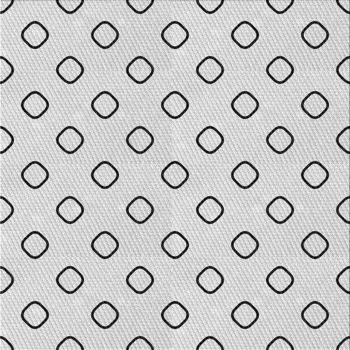 Sideview of Machine Washable Transitional White Smoke Rug, wshpat3194