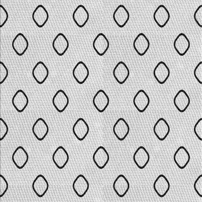 Machine Washable Transitional White Smoke Rug, wshpat3194