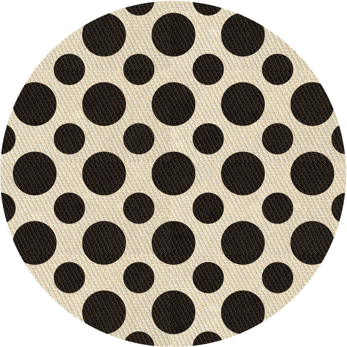 Square Patterned Deep Peach Orange Rug, pat3195brn