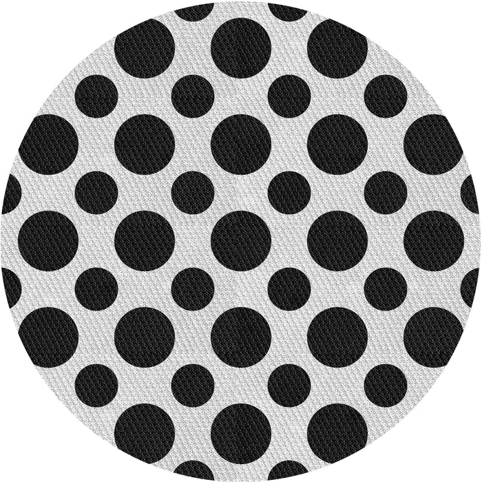 Square Machine Washable Transitional Charcoal Black Rug in a Living Room, wshpat3195gry