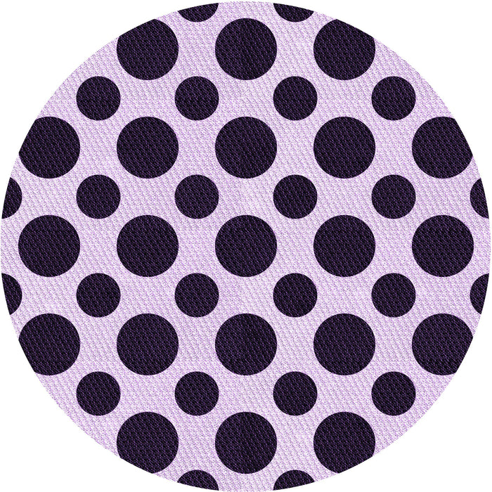 Square Patterned Blossom Pink Rug, pat3195pur