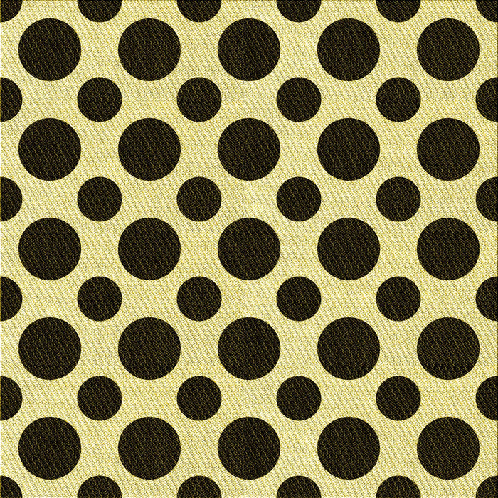 Round Machine Washable Transitional Black Brown Rug, wshpat3195yw