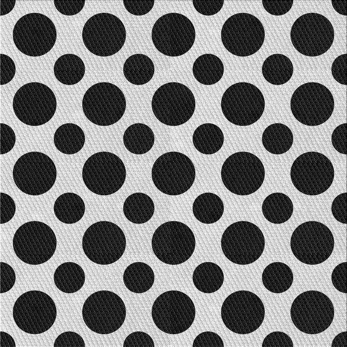 Square Patterned Gray Novelty Rug, pat3195