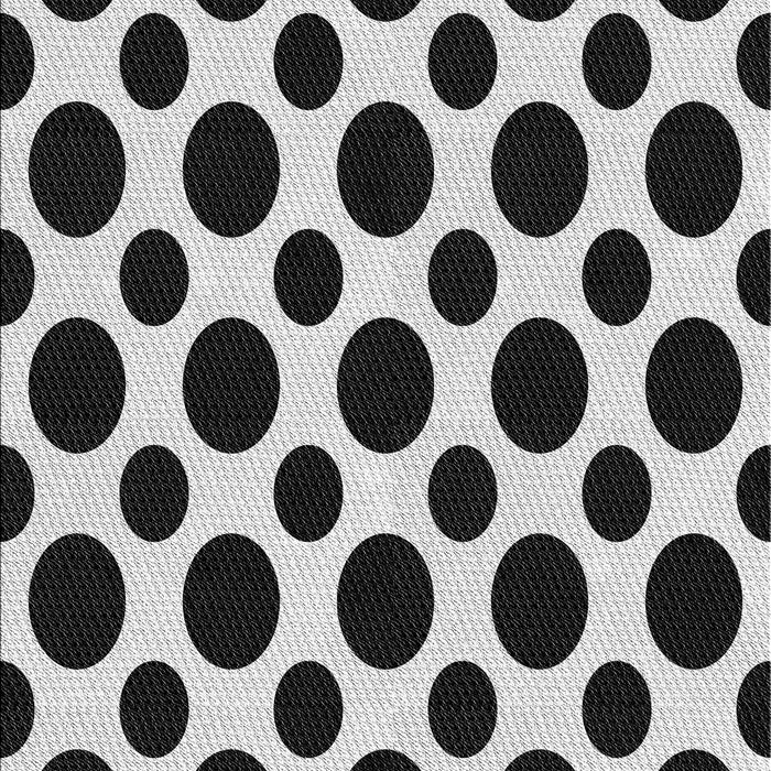 Patterned Gray Novelty Rug, pat3195