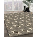 Patterned Milk Chocolate Brown Rug in Family Room, pat3196brn