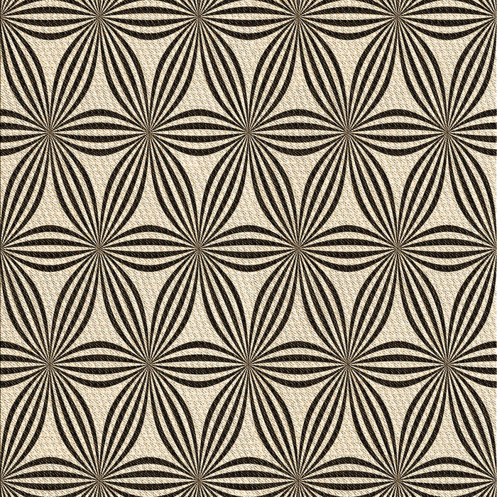 Patterned Milk Chocolate Brown Rug, pat3196brn