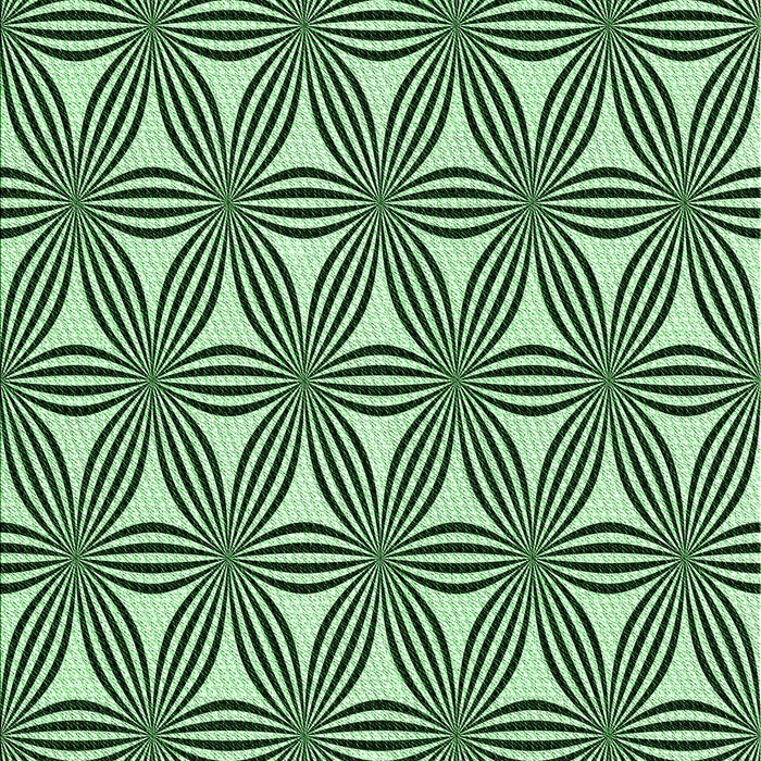 Patterned Dark Forest Green Rug, pat3196grn