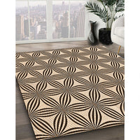 Patterned Khaki Gold Rug, pat3196org